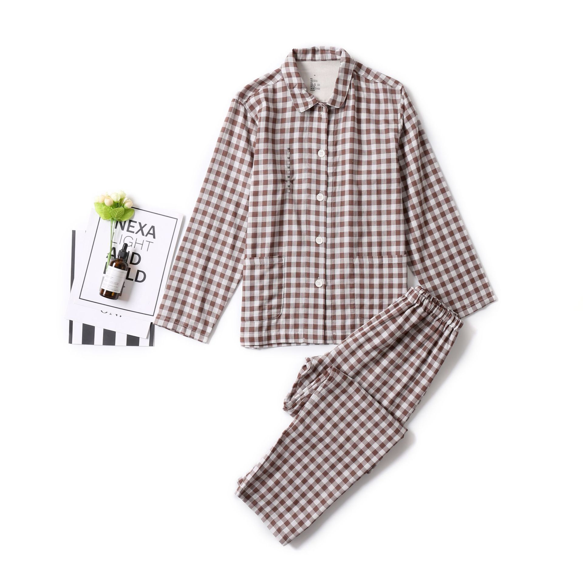 Brown Plaid Women