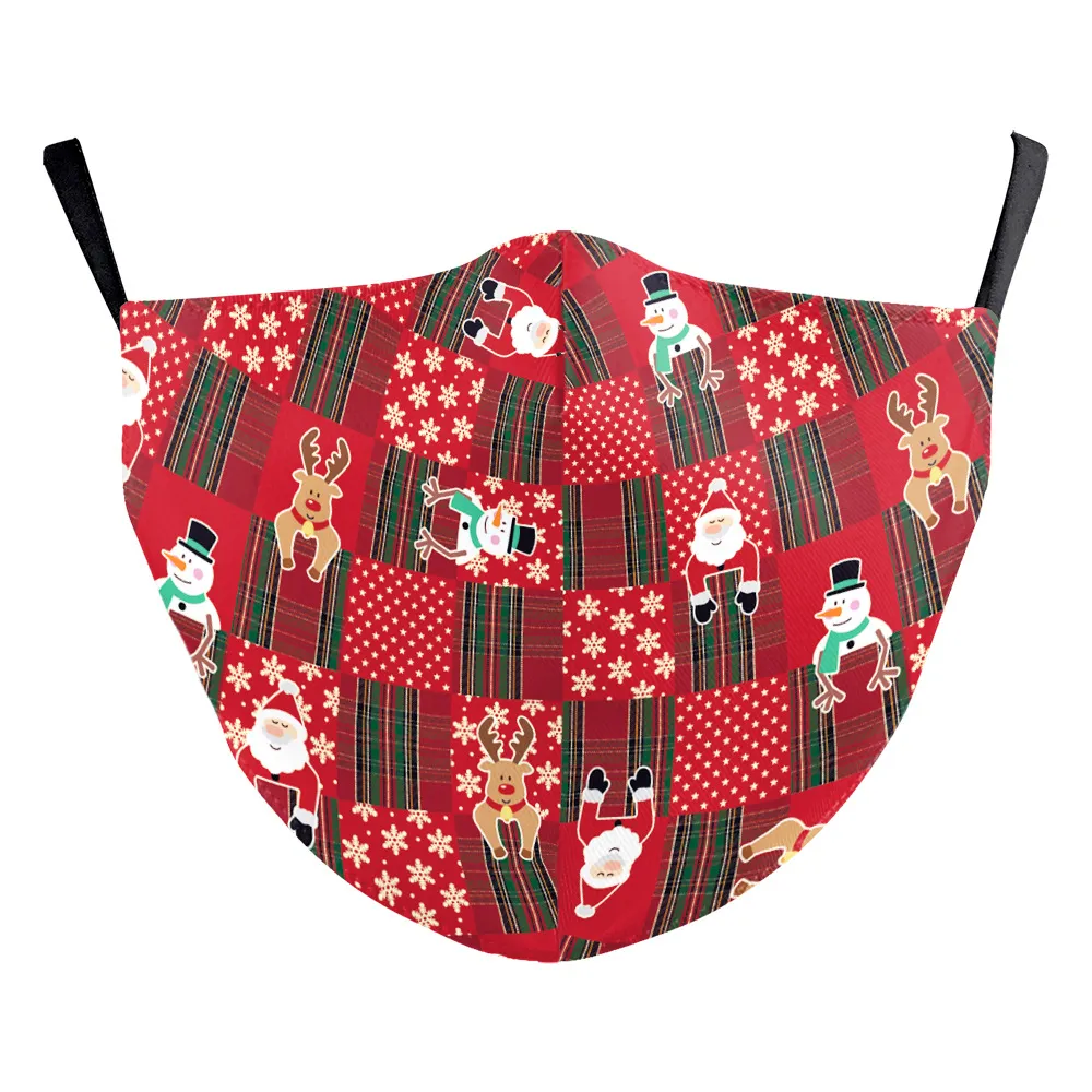 Christmas Digital Printing Protective Mask - B178 791