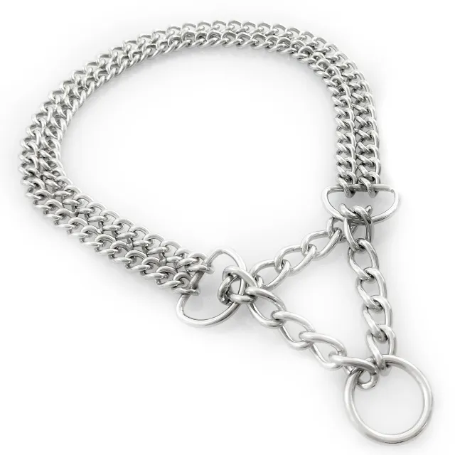 Stainless Steel 304 Explosion proof Small And Medium Size Pet Collar Steel Color - Shop at LoveMi