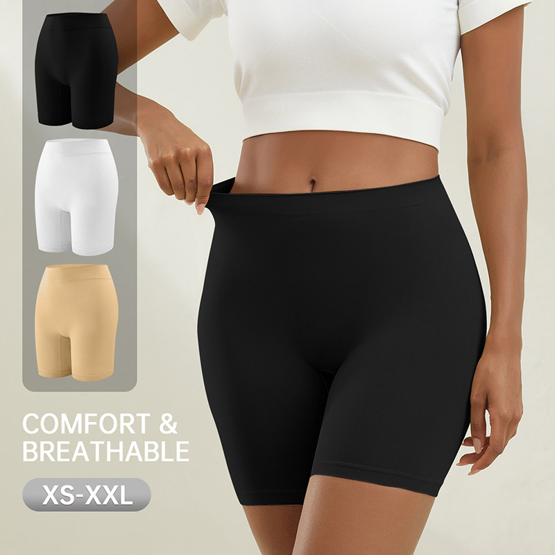 High-waisted Boxer Briefs Butt-lifting And Tummy Control