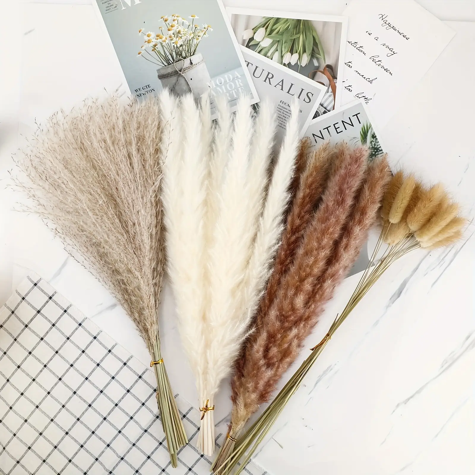 Dried Grass Flower Bouquet Customization Preserved Flower Bouquet