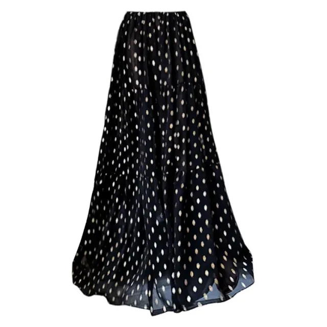 Deep V Retro Dots Printed One piece Swimsuit Suit Skirt - Shop at LoveMi