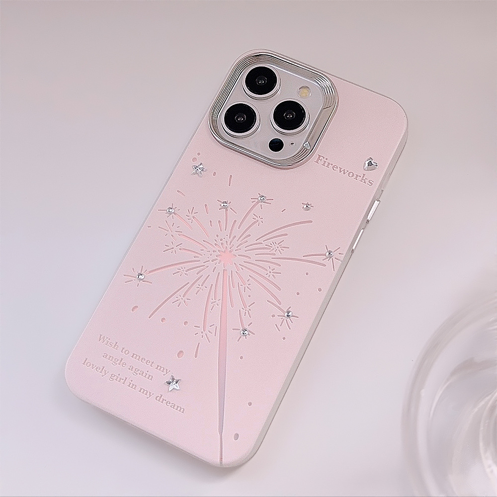 Fairy Wand Fireworks Lanyard Laser Phone Case - Image 3