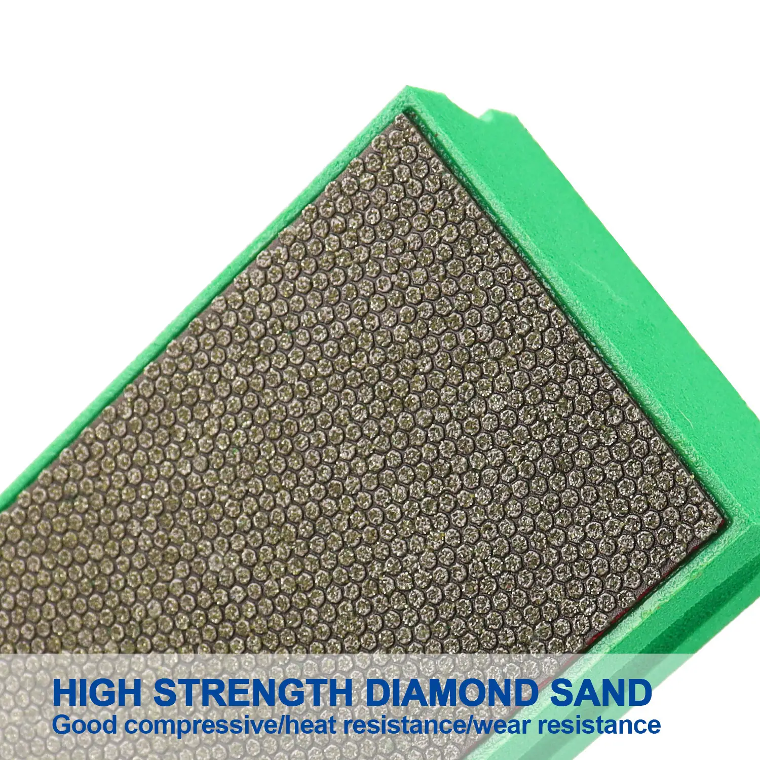 Glass Tile Trimming Derusting Handheld Diamond Grinding Block