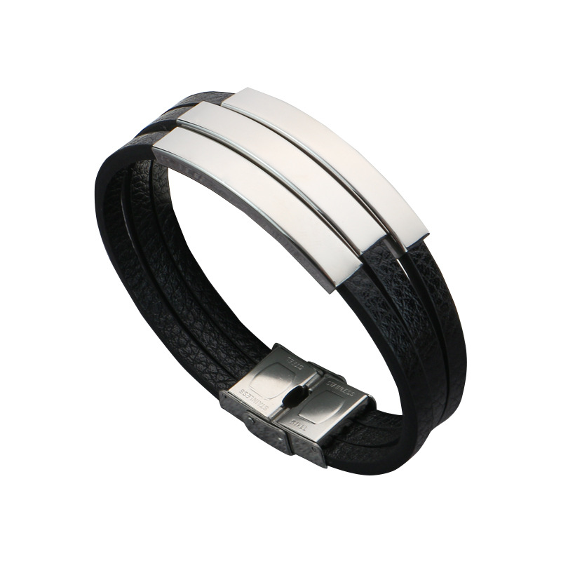 Retro Multi-layer Hand-woven Men's Bracelet