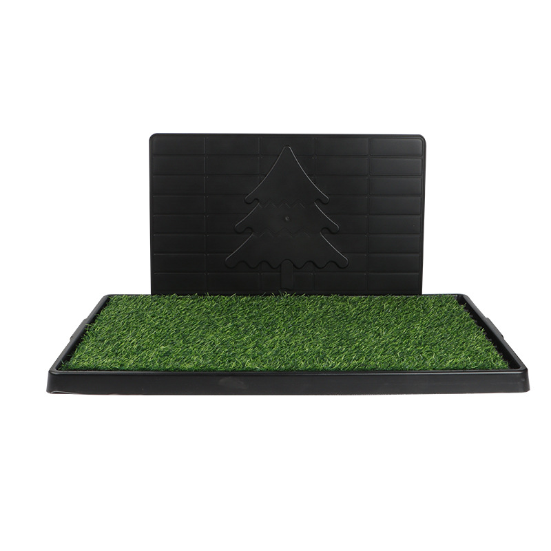Extra-large Three-tier Artificial Grass Dog Potty Tray