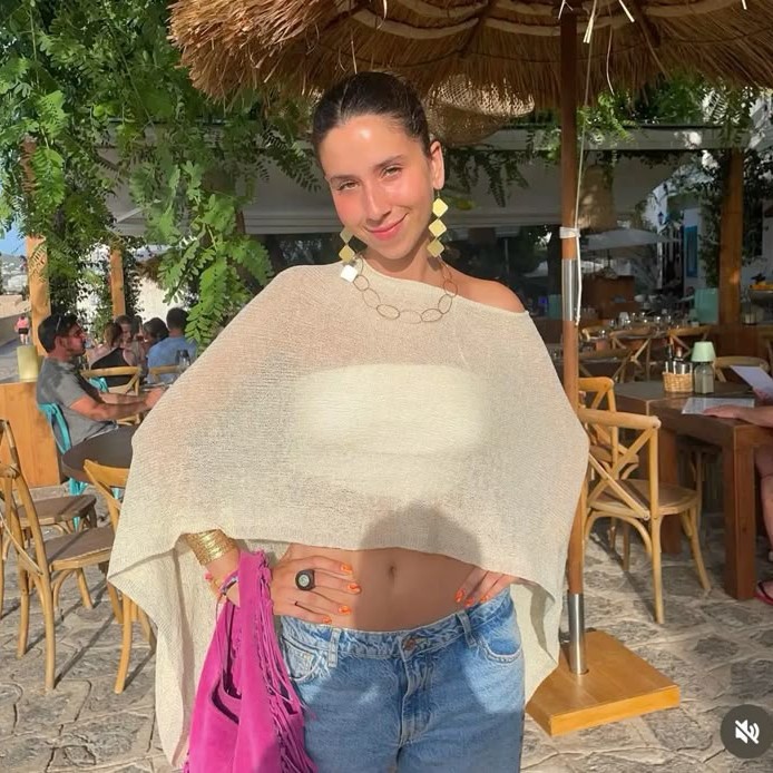 Irregular Cape And Shawl Sun Protection Shirt Women's Season Knitwear Top