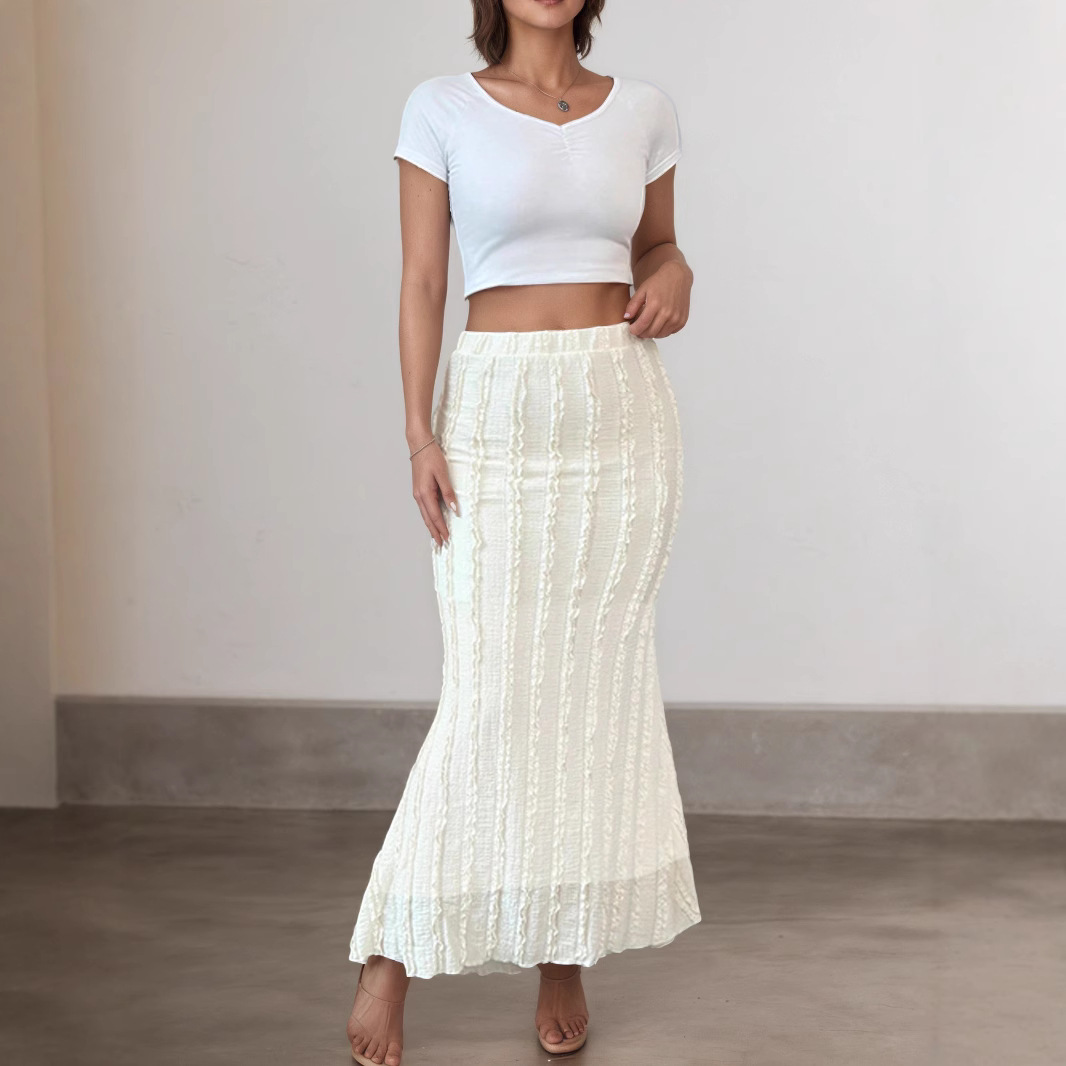 Sophisticated Figure-hugging Sheath Skirt
