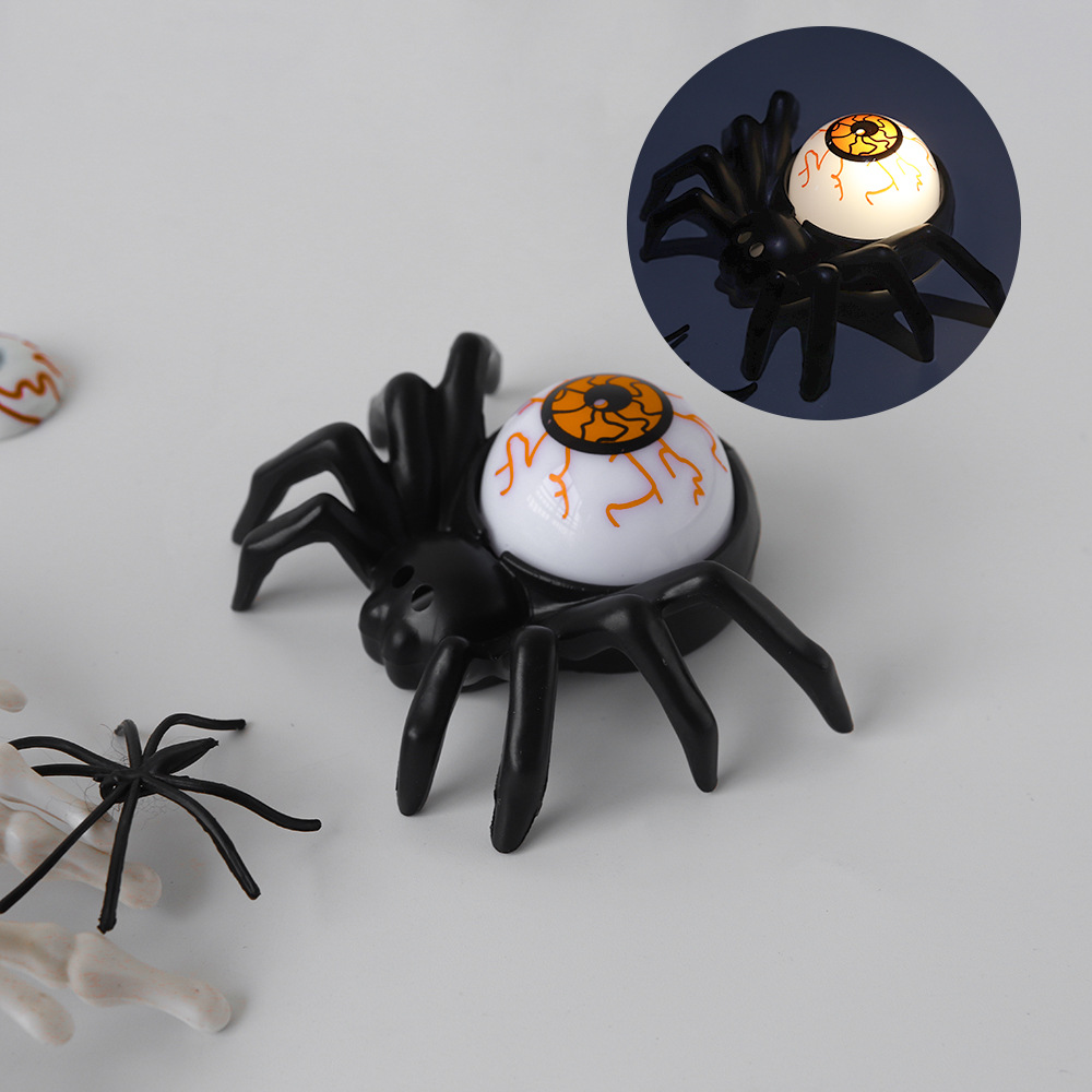 Spider Back Orange Eye Lamp