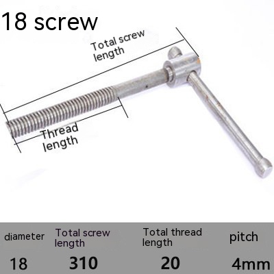 Screw Rod 18 X4mm