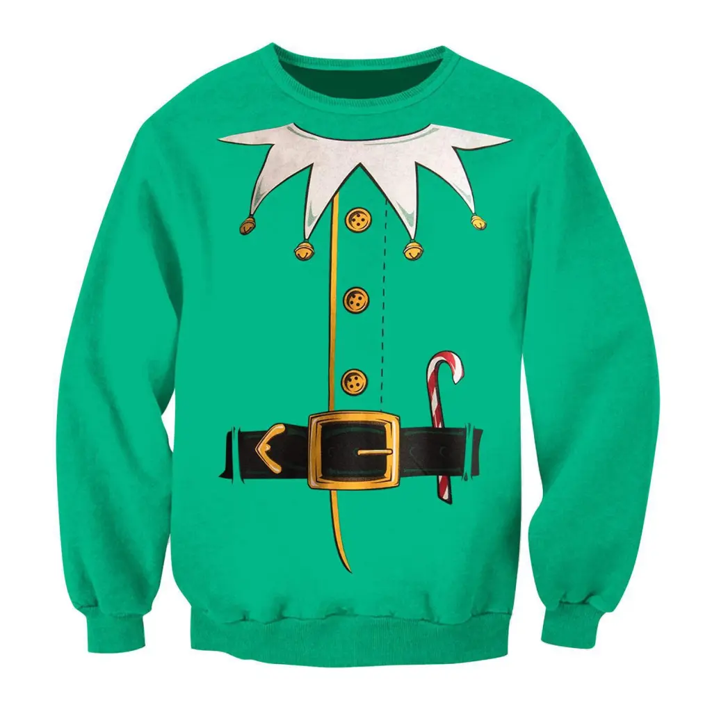 Christmas Trendy Round Neck Sweater - Christmas Sweater 21-S