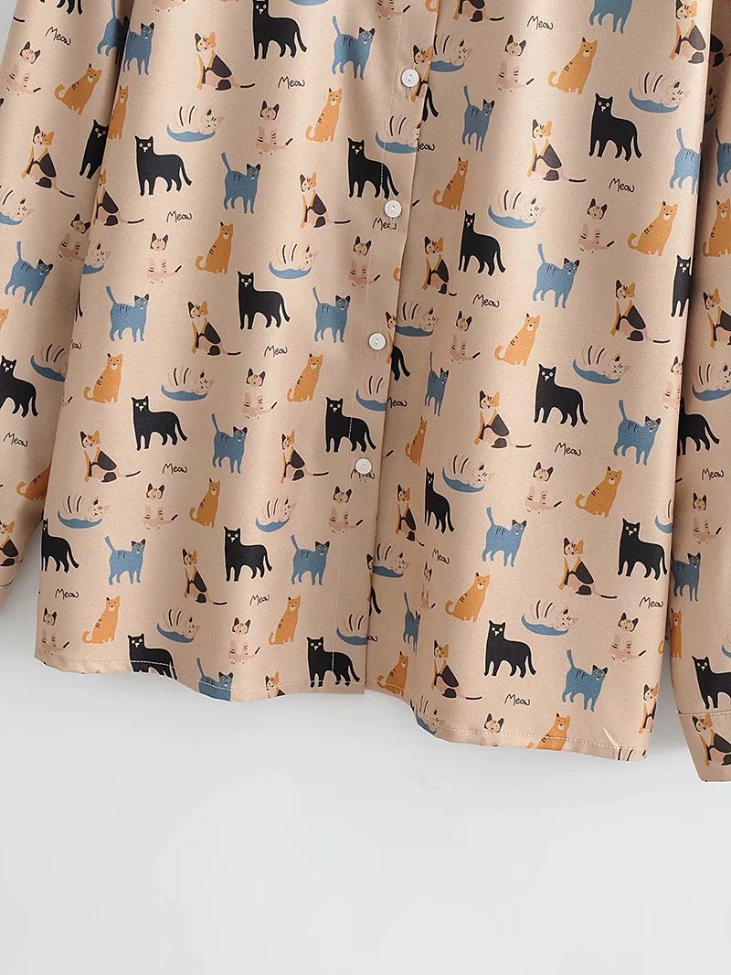 OL Commuter Vintage Printed Top For Women