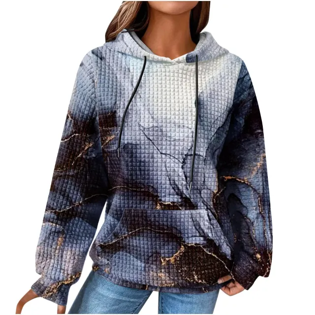 Winter Hooded Sweater Digital 3D Printing Casual Style Ljh23122003 M - Shop at LoveMi