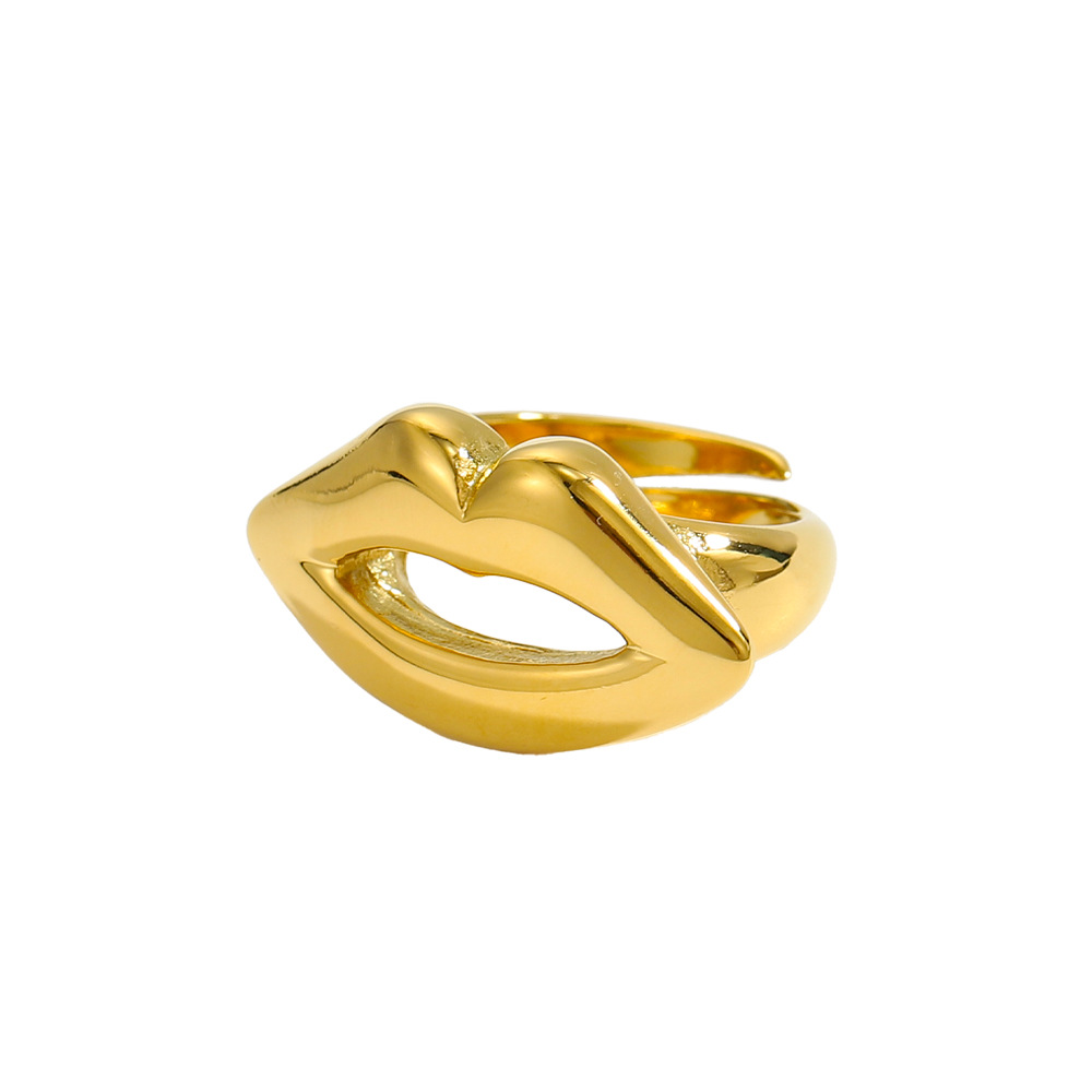 Trendy  Fashionable  And Unique Gold Ring