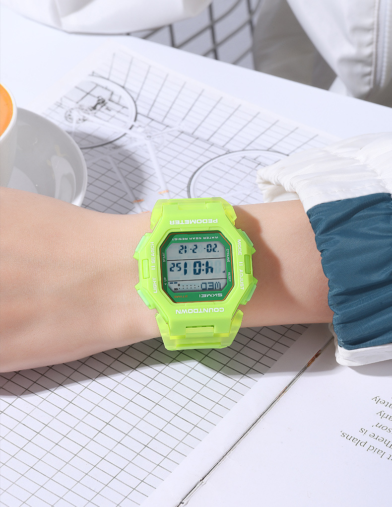 Skmei 2596 Trendy Digital watch for men 49mm dial