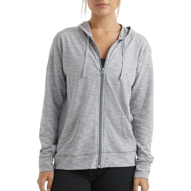 Sports Top Pullover Solid Color Hoodie Gray - Shop at LoveMi