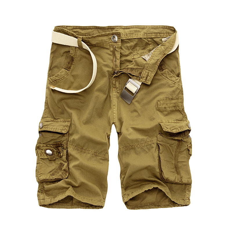 Title 7, Heren Cargo Shorts Koreaanse Stijl Losse 5-Punt...