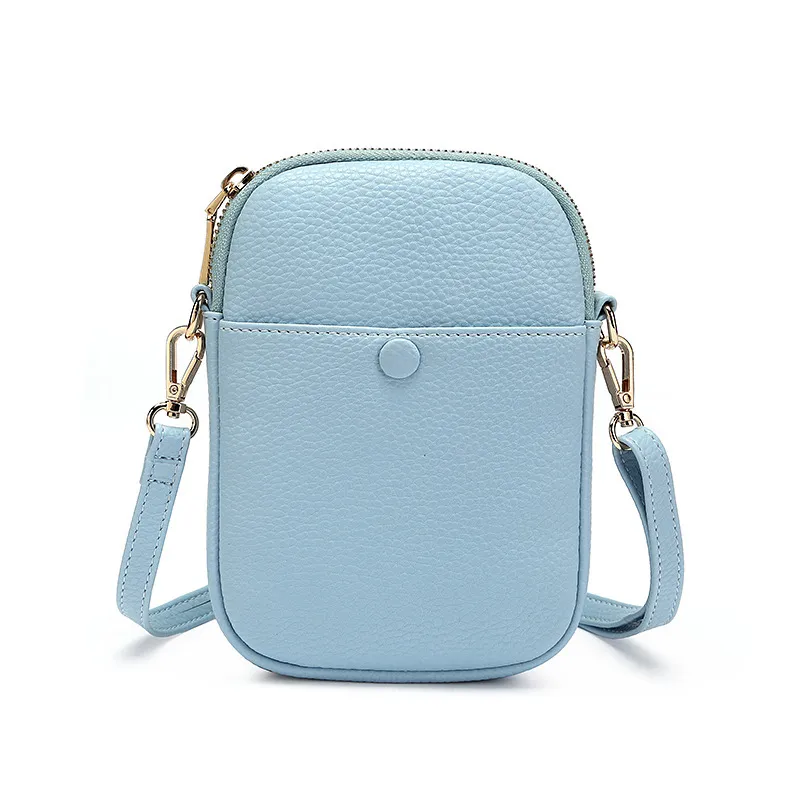 Women's Summer Mini Messenger Bag - Blue