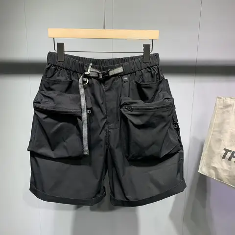 Summer Large Size Loose Pockets Workwear Shorts Men's Trendy