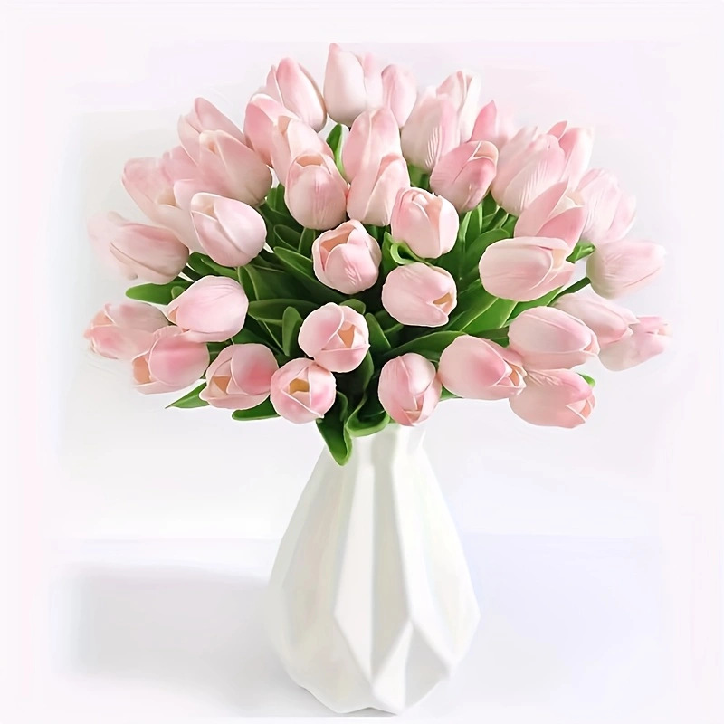 Home-style Hotel Wedding Photography Props Artificial Tulips