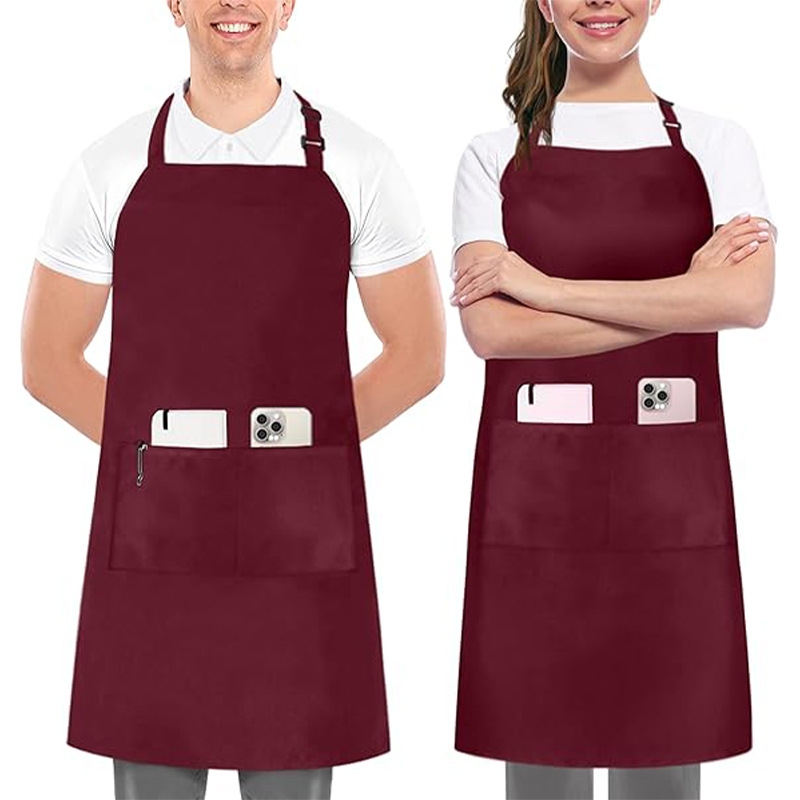 Customizable Waterproof Polyester Apron For Home And Work Use 10