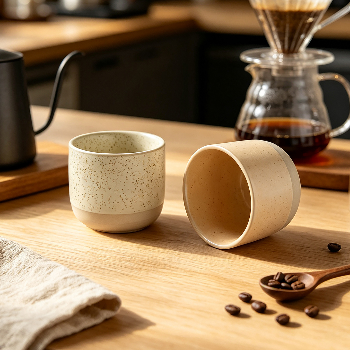 Retro Ceramic Espresso Cup - Vintage Style Coffee Mug For Home Kitchen Use 4