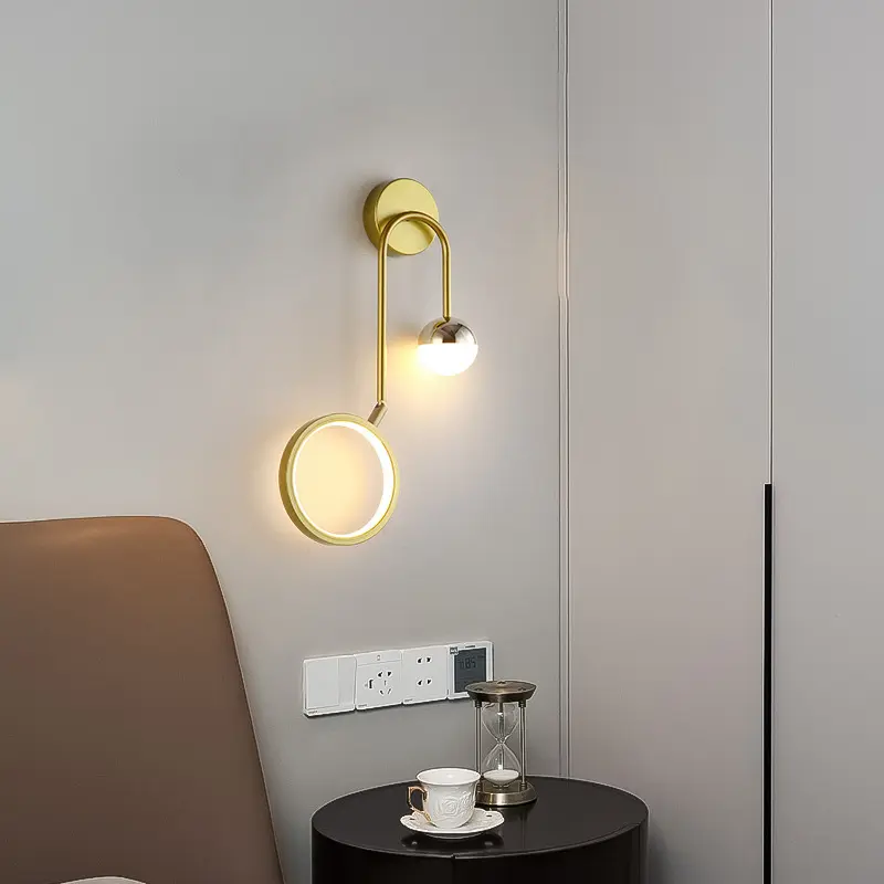 Creative Modern Nordic Minimalist Artistic Bedside Wall