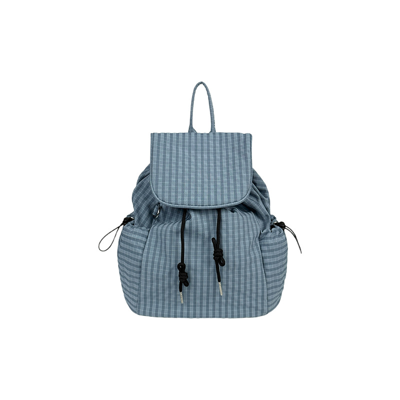 Korean-style Lightweight Nylon Streetwear Backpack