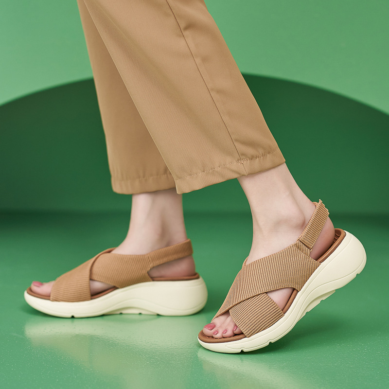 Platform Sandals Lightweight And Comfortable Womens Casual Athletic Shoes
