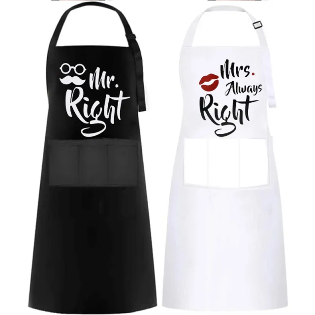 Personalized Printed Waterproof Antifouling Apron For Kitchen Household Style 23 - Shop at LoveMi