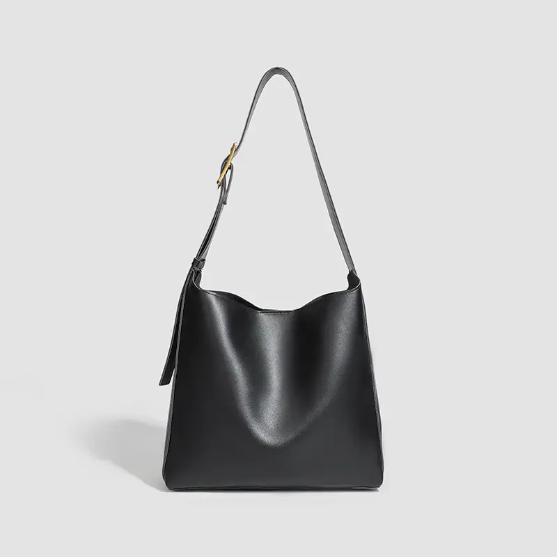 Retro Textured Maillard Tote Bag