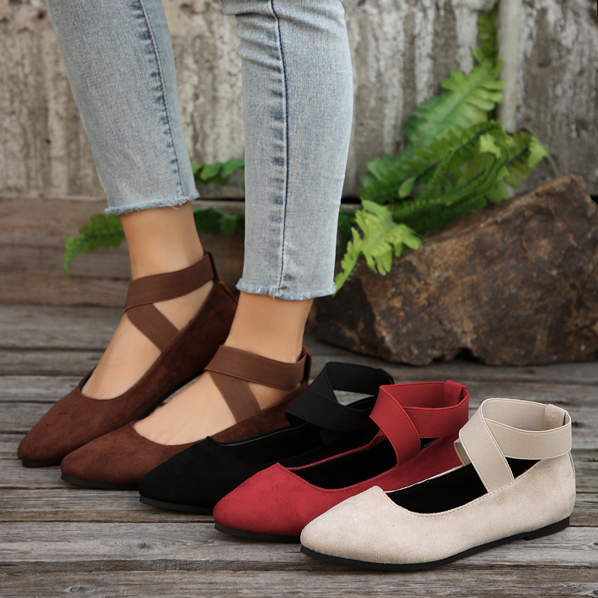 Plus-size Casual Womens Loafer Shoes