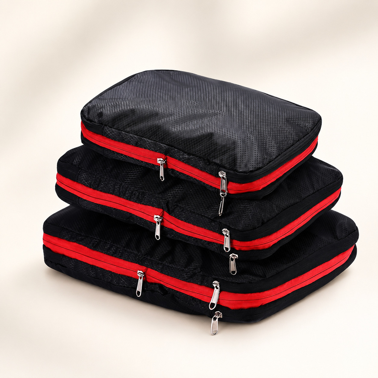Nylon Travel Portable Waterproof Three-Piece Set