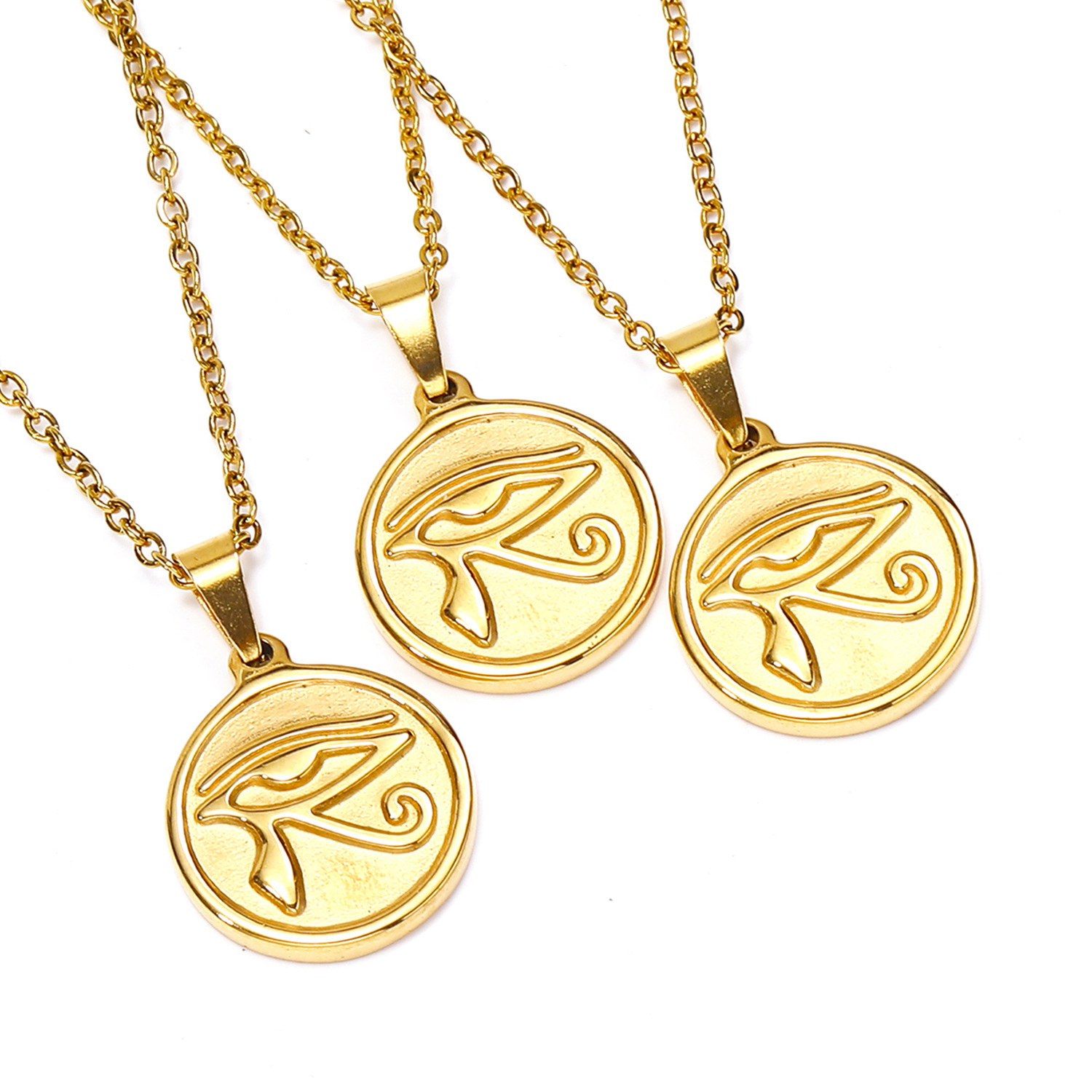 Personalized Vintage Coin Necklace for Women, Custom Antique Charm Pendant