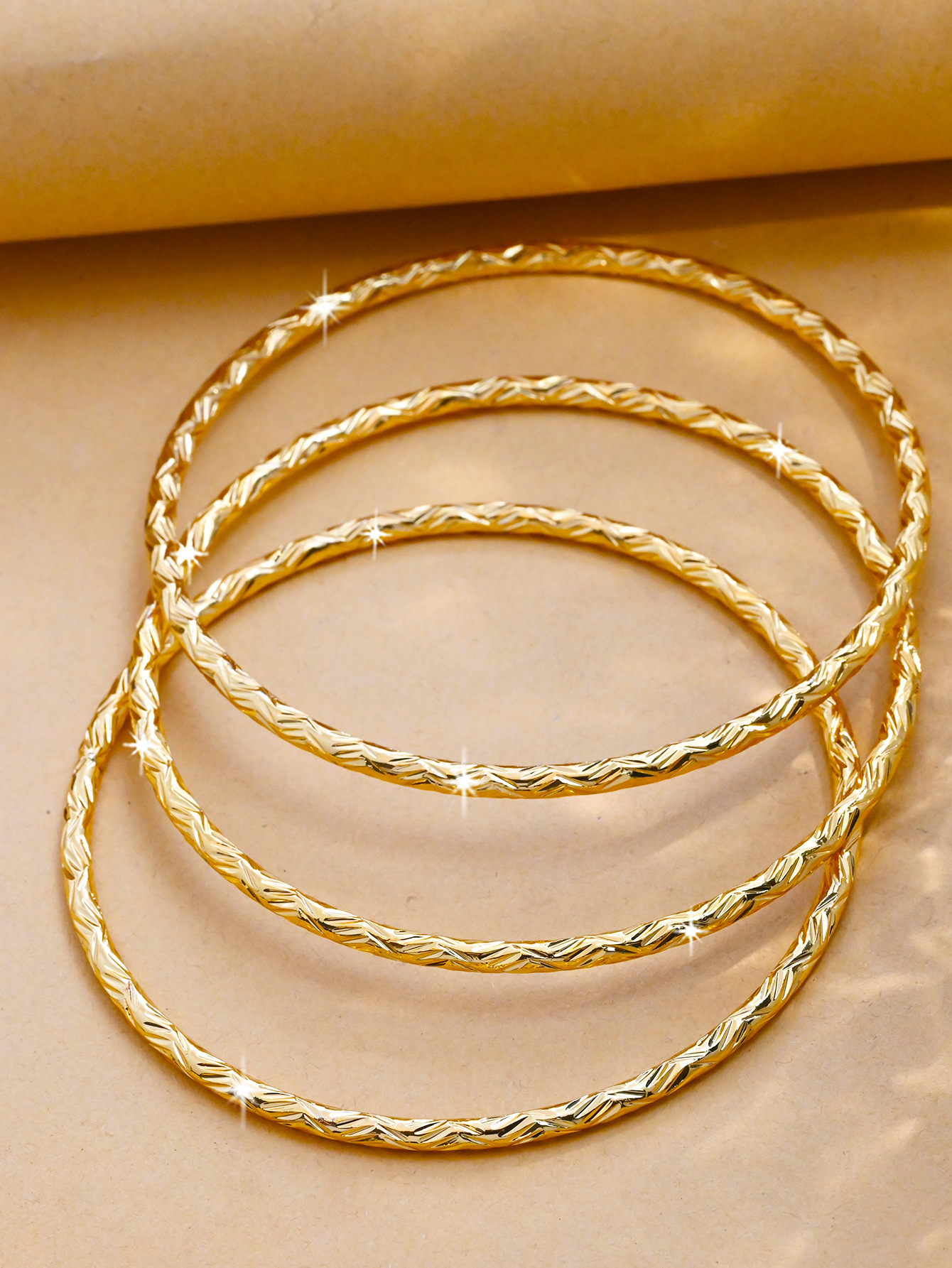 Fashion HAILANG Texture Fine Circle Bracelet