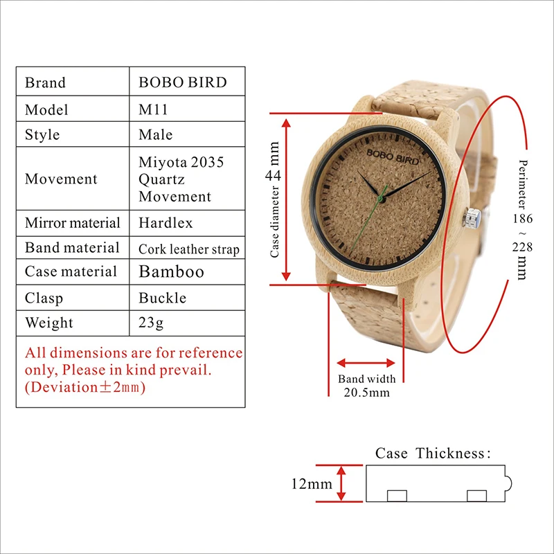 Title 1, Bamboe en houten horloges voor dames en heren. ...