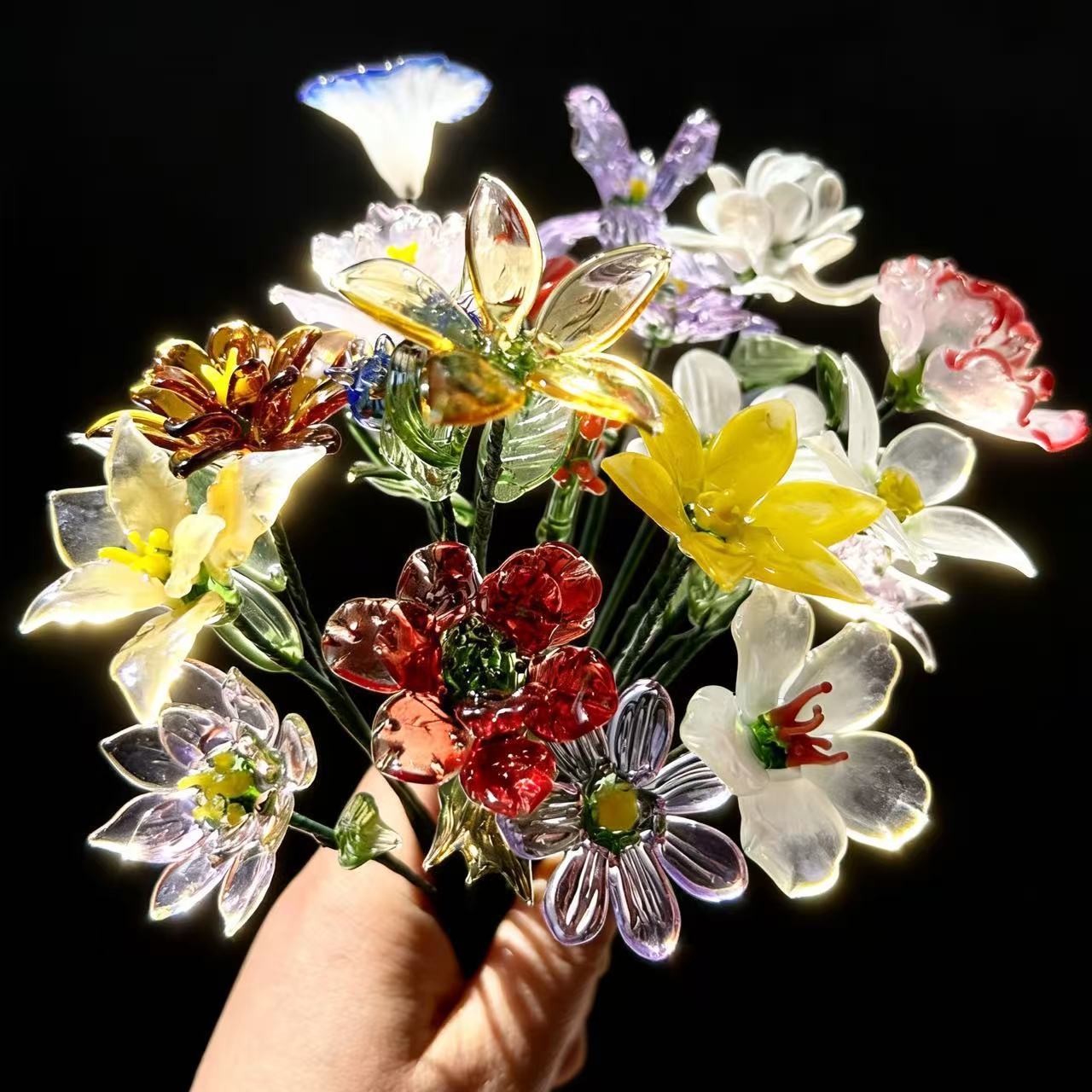 The Liu Li Iron Wire Birth Flower For December Is The Peanut Blossom