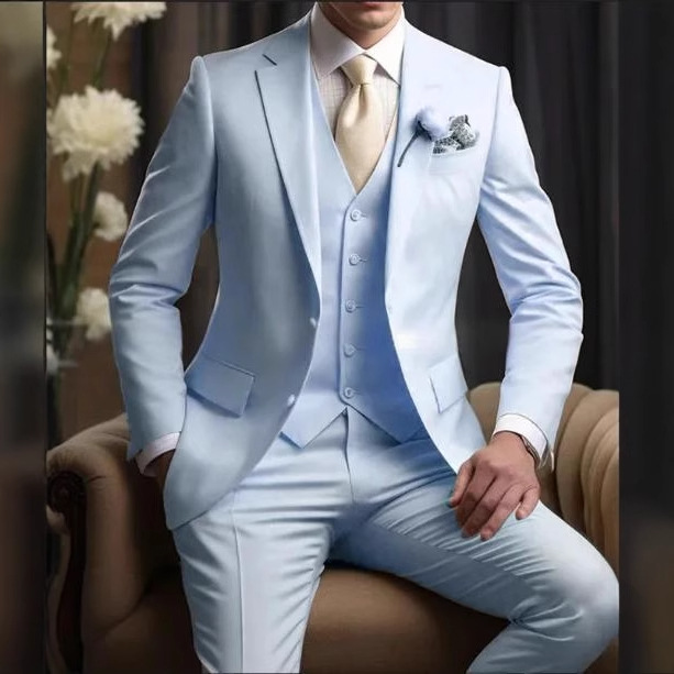 Elegant Business Banquet Suit Set For Men 3