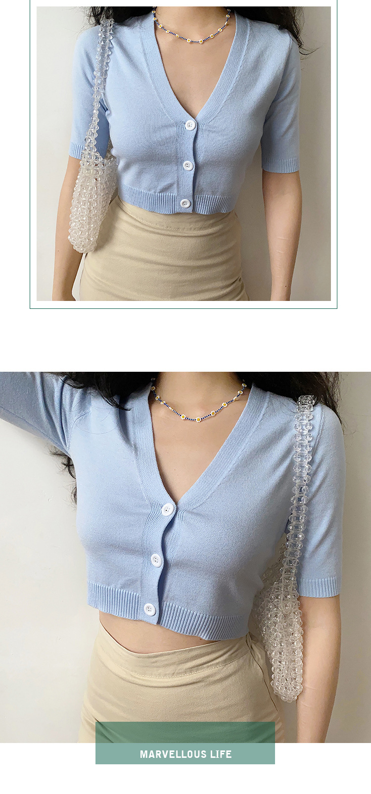 Title 2, Thin short-sleeved sweater