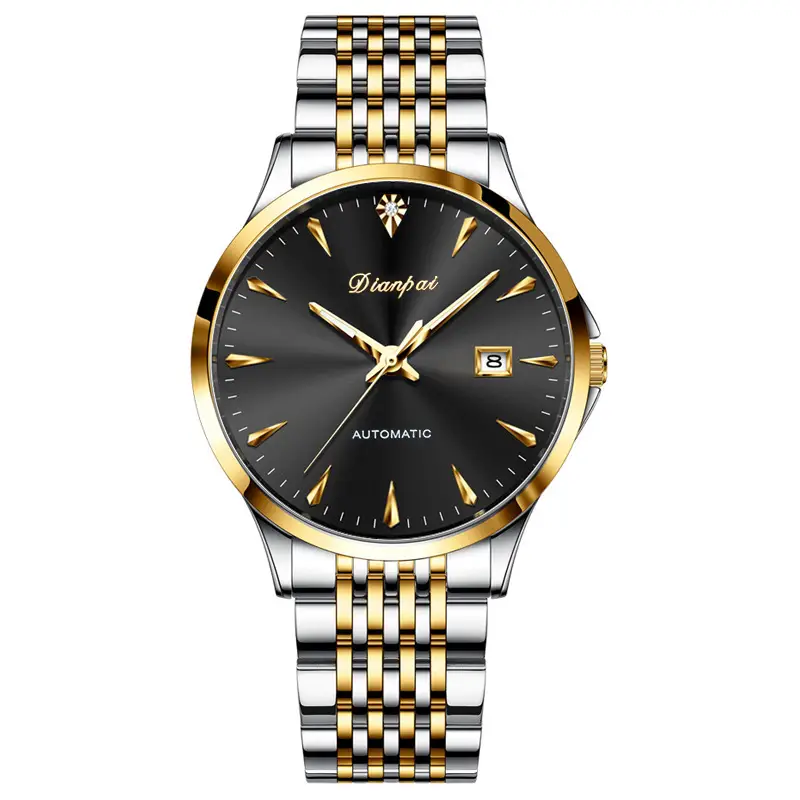 Men's Simple Dial Automatic Mechanical Watch
