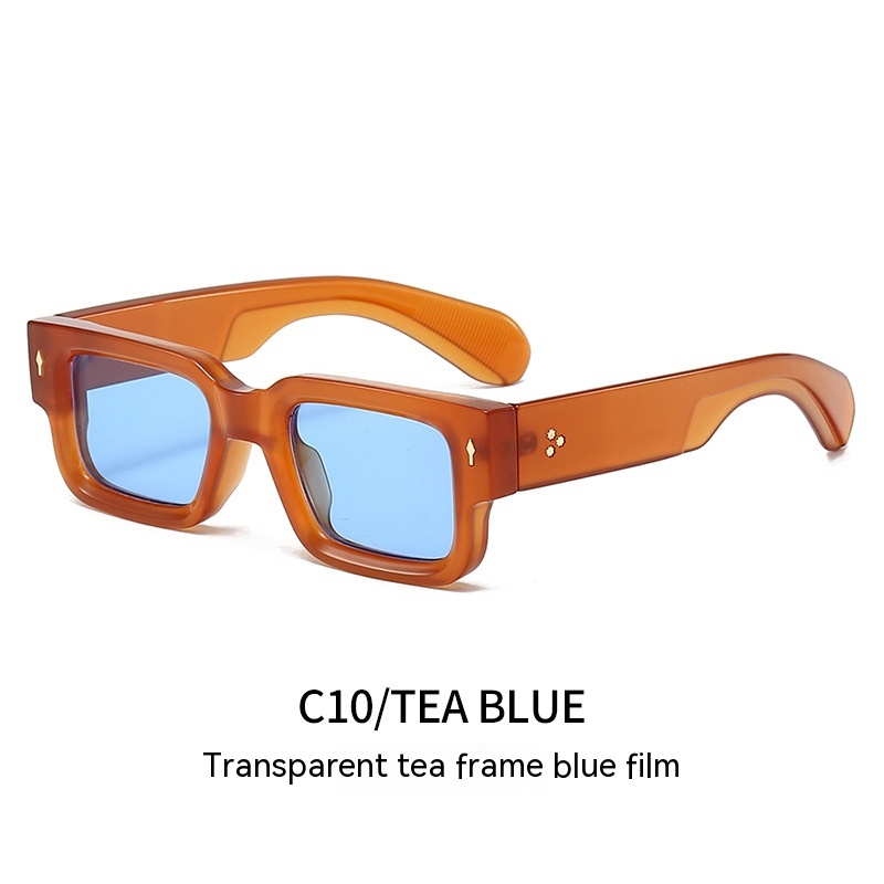 Transparent Tea Frame Blue