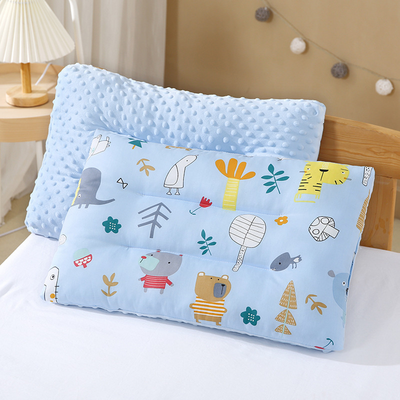 Kindergarten Nap Pillow All-cotton Bean-shaped