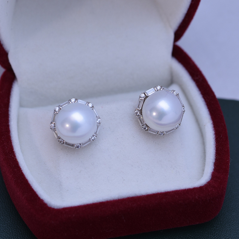 S925 Silver White Pearl