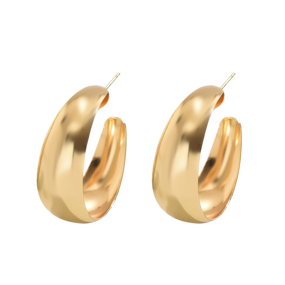 Ins Simple U-shaped Special-interest Design Stud Earrings