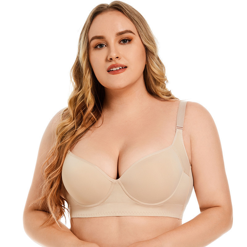 Cross-border Plus-Size Bra Sexy Push-Up Lingerie For Large Bust