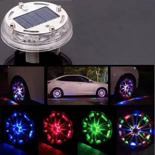 Car Seven-color Running Light Modification Decorative Tire Lights
