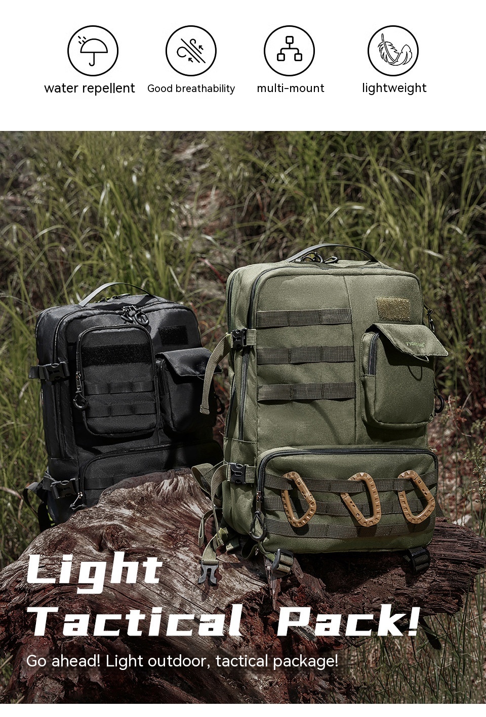 Tactical Backpack Men's Waterproof Outdoor - Image 13