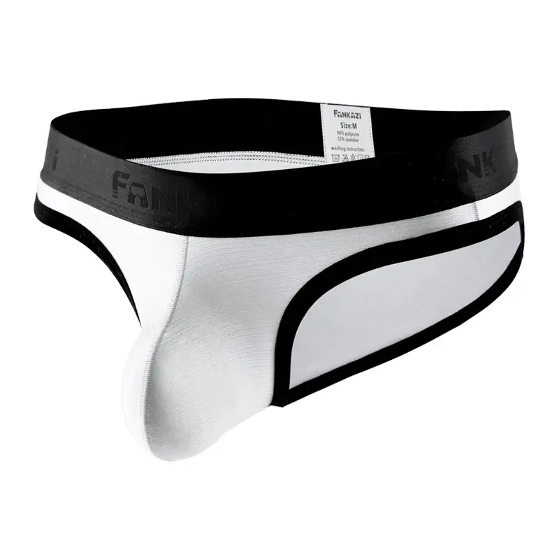 Men's Underwear Brushed Triangle Japanese Style Simple U Convex Breathable