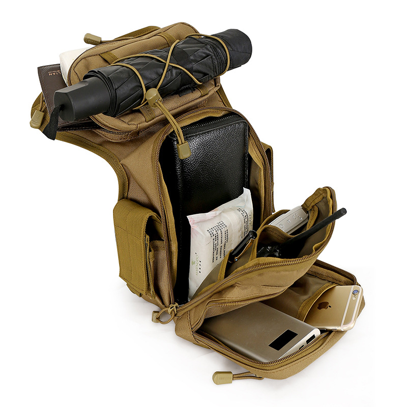 Multifunctional Mobile Waist Bag Men's Outdoor Tactics Leg Bag — foto 3