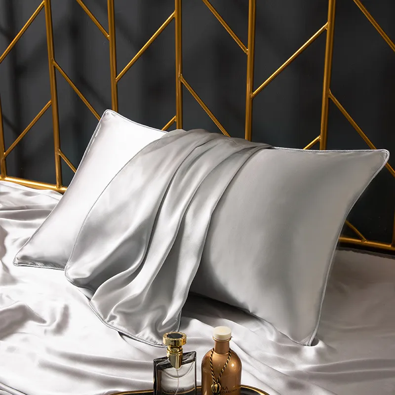 Double-sided Ice Silk Pillowcase Beauty Silk Pillowcase